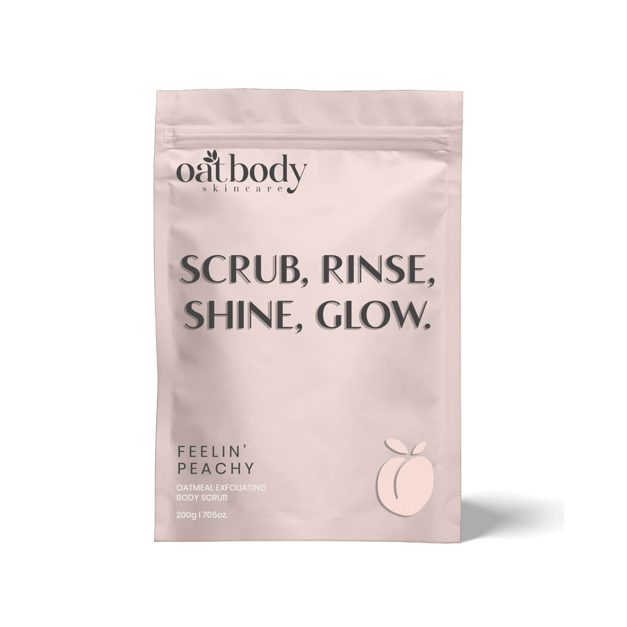 Oat Body Feelin' Peachy Scrub 200g