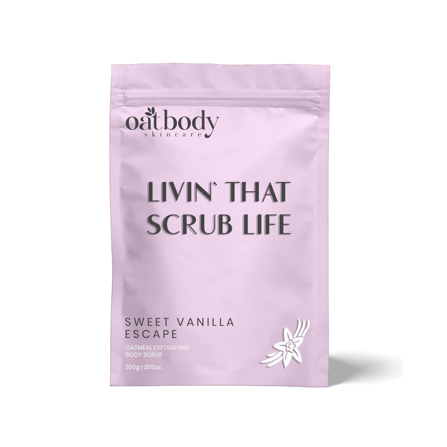 Oat Body Sweet Vanilla Escape Scrub 200g