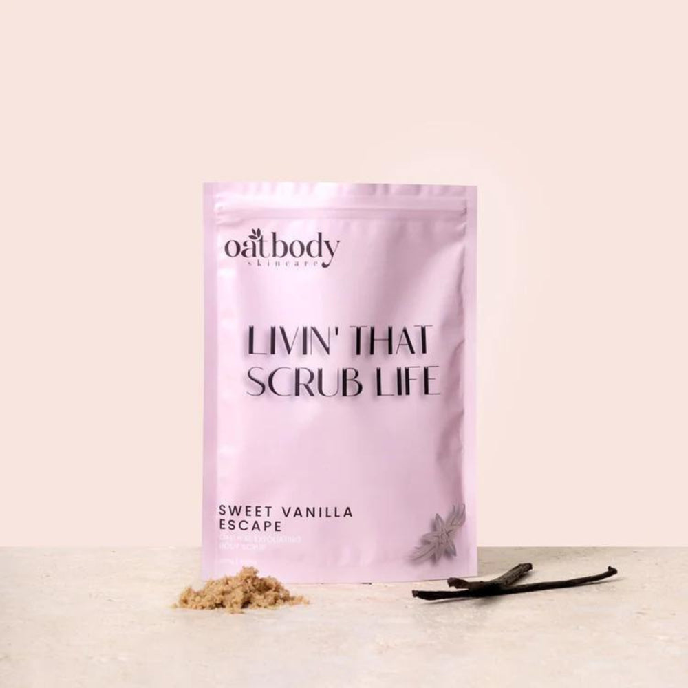 Oat Body Sweet Vanilla Escape Scrub 200g