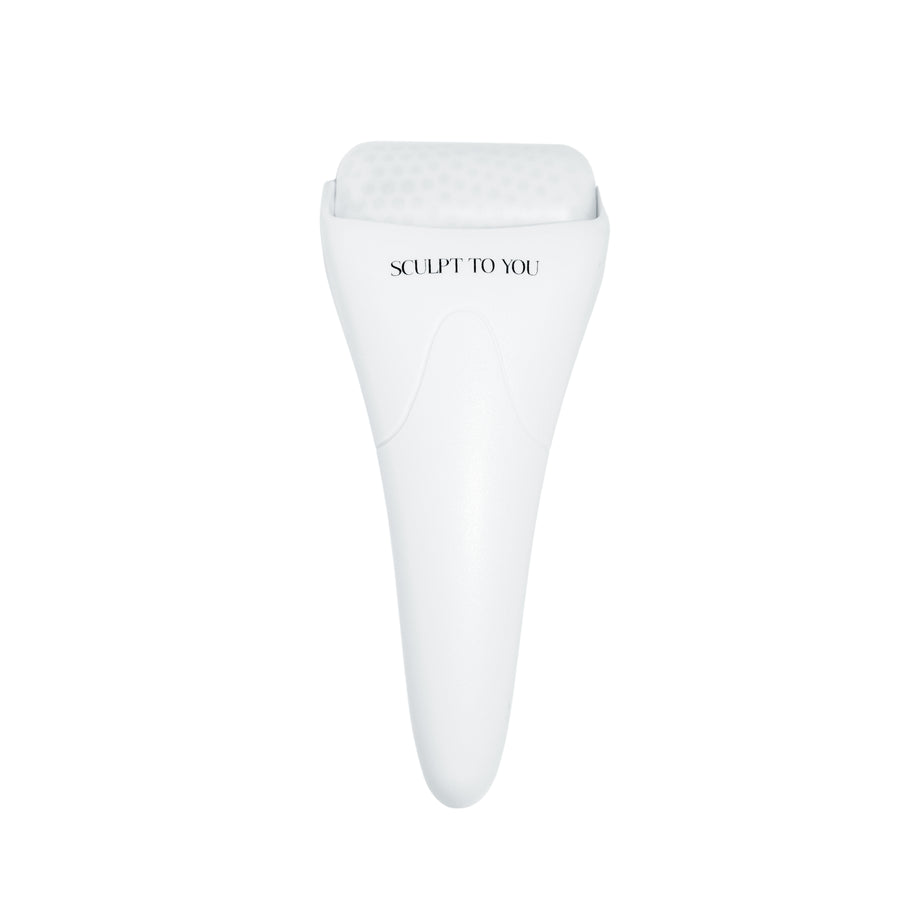 Face ice roller for contouring, soothing, and de-puffing from Sculpt To You, available at VAMS Beauty Australian Skincare & Beauty Shop. Ideal for reducing facial inflammation, tightening pores, and calming the skin. Store in the fridge or freezer for best results. Buy now for a radiant complexion.